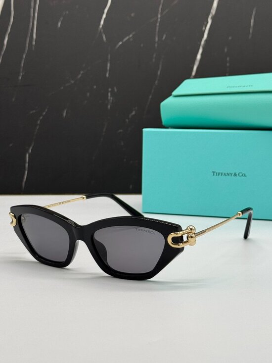 Tiffany & Co TF4231U 800181 Polarized Cat Eye Women  Sunglasses Authentic NEW